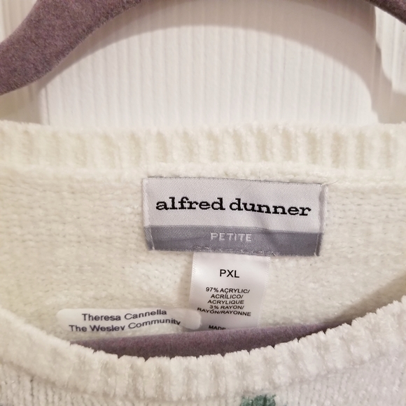 ALFRED DUNNER PXL Vintage Mint Sweater - Picture 6 of 11